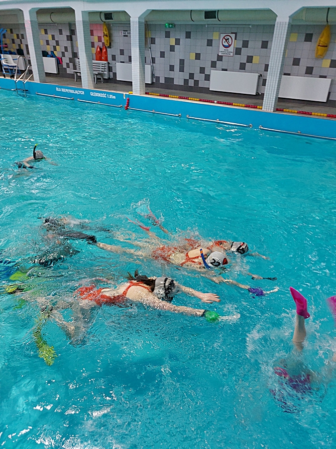 Hokej pod wodą Walenie Siemianowice Śląskie Trening 11 III 2023